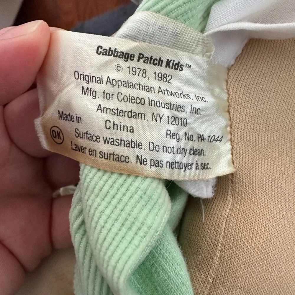 Cabbage Patch Kids vintage coleco